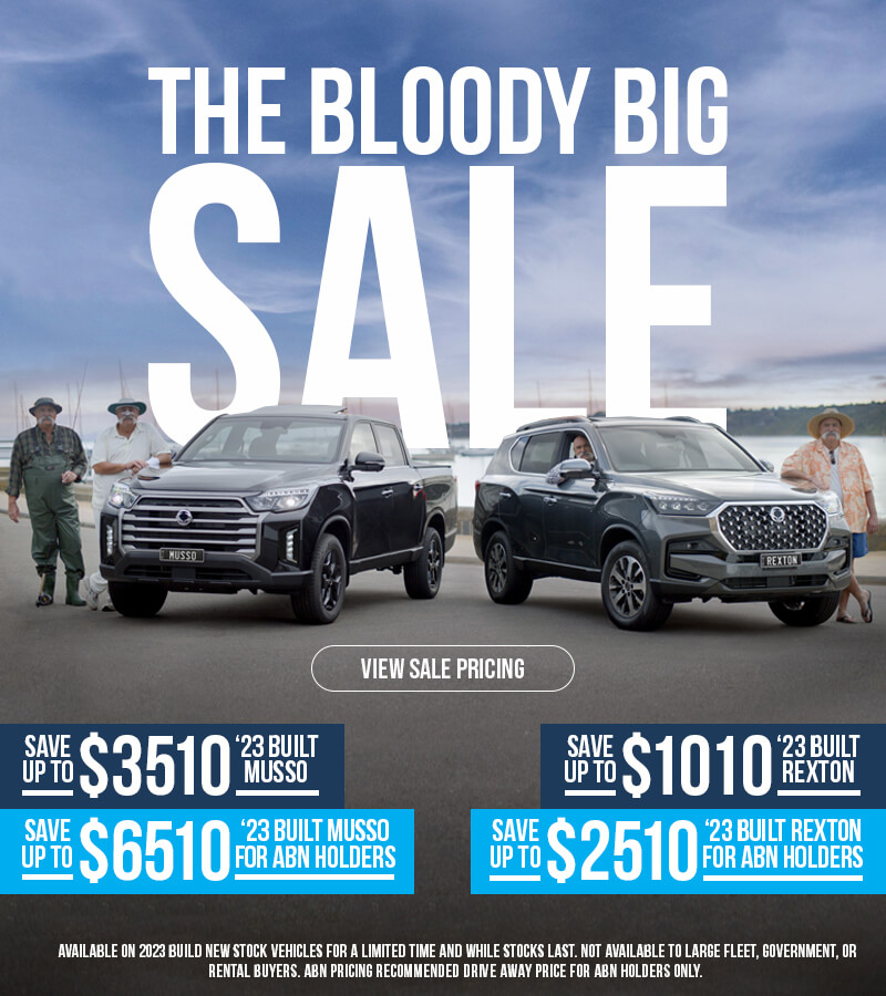 Homepage - The Bloody Big Sale (mobile)
